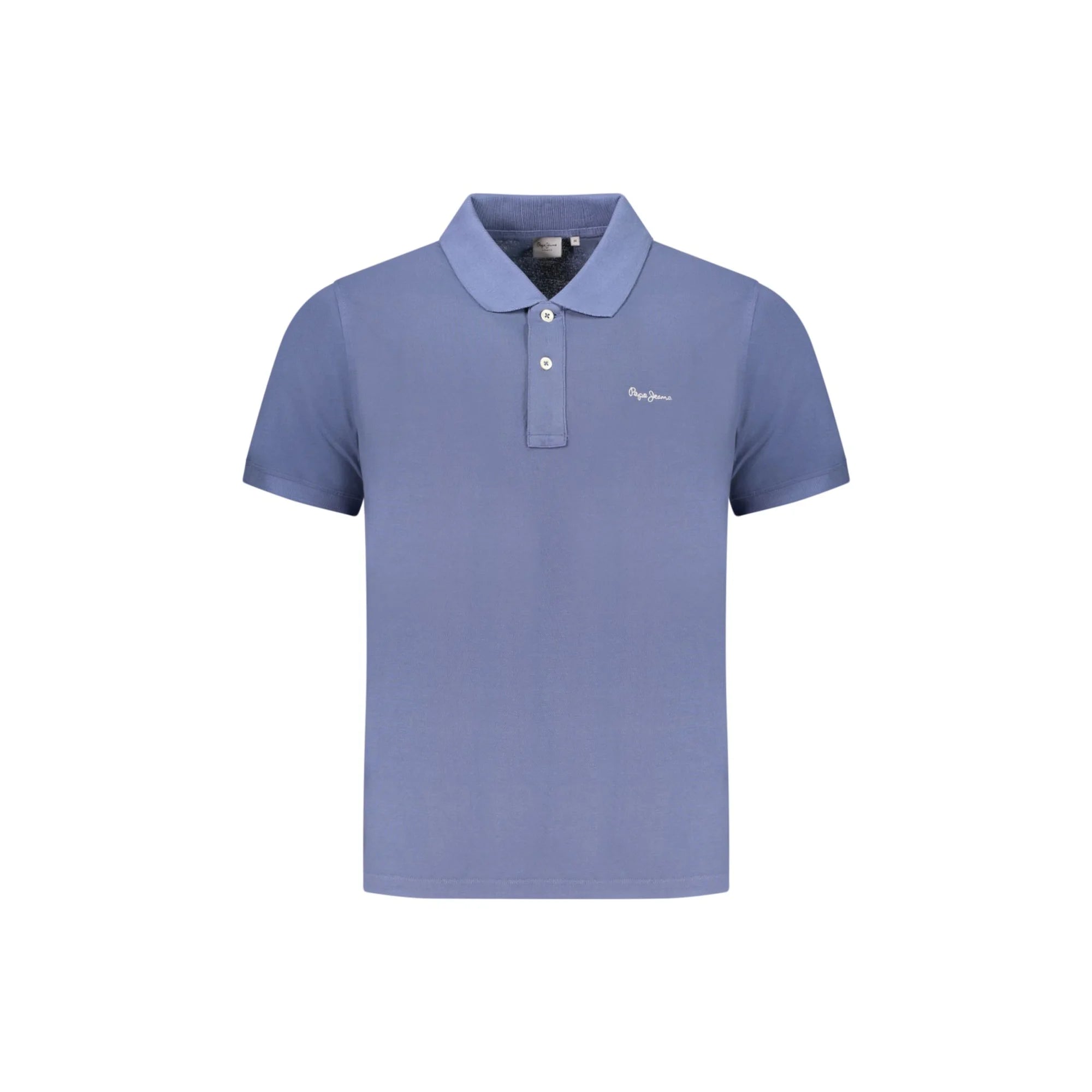 PEPE JEANS POLO MANICHE CORTE UOMO BLU